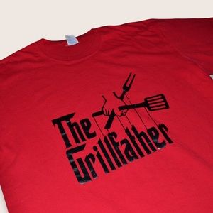 The Grillfather Funny T-Shirt